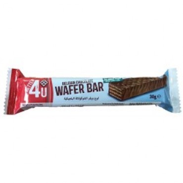 Better 4 U Chocolate Wafer Bar 24 x 27g